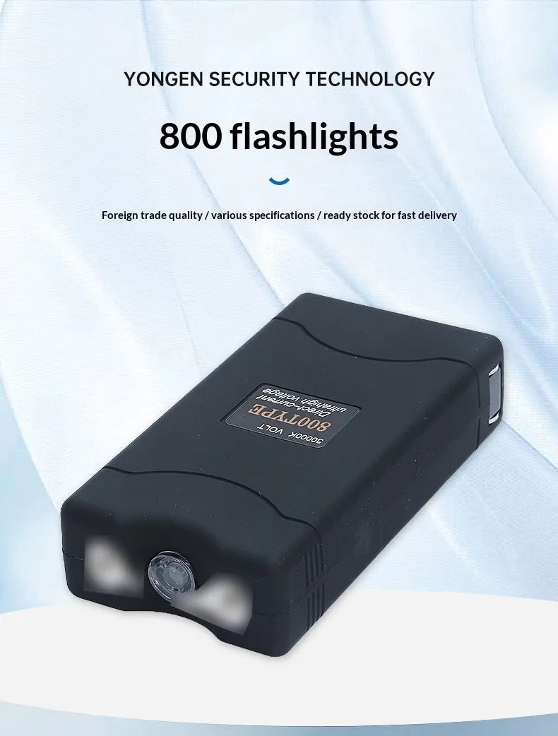 💥Flashlight with LED Flashlight for Personal Safety - Portable Rechargeable  Voltaris 75M Stun Flashlight ⚡