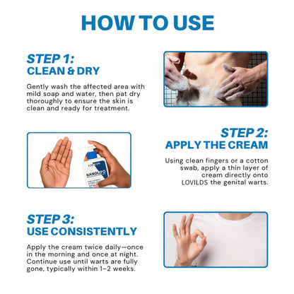 DeepClear Wart Repair Cream