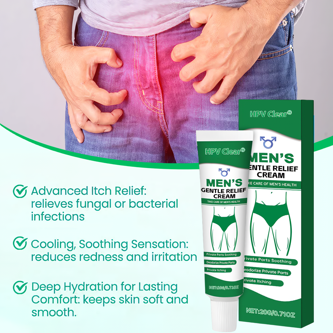 HPVCLEAR® HPV Genital Warts Relief Cream